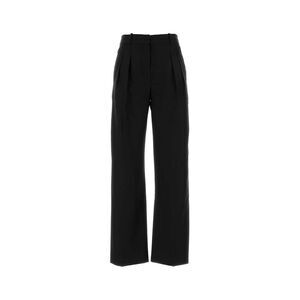Loulou De Saison Women Black Wool Sbiru Palazzo Pant